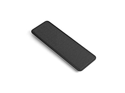 Glorious Wrist Pad/Rest - Compact - Black - Mechanical Keyboards, Stitched Edges, Ergonomic | 12x4 inches | 25mm/1in Thick (GWR-75) Compact (Black) - color: Black, size: Compact
