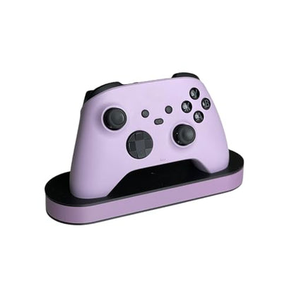 Minimal Controller Holder Compatible with Xbox Series – Wall-Free Stand – Sleek Black Base with Custom Accent Color – Gaming Desk Accessory - Gaming Setup Organization (Light Blue) - color: Light Blue