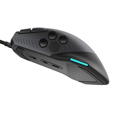 Alienware Gaming Mouse 510M RGB Gaming Mouse AW510M: 16, 000 DPI Optical Sensor - Alienfx RGB - 10 Buttons - Adjustable Scroll Wheel - Large Click Anywhere L/R Buttons