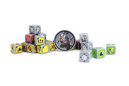 Too Many Bones Dice-Builder Strategic Fantasy RPG Game for Ages 14 and Up, 1-4 Players