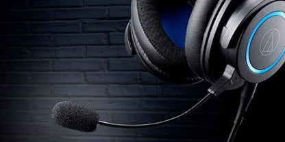 Audio Technica ATH-G1 Wired Gaming Headset Black with an Additional 1 Year Extended Amber Protection (2020)
