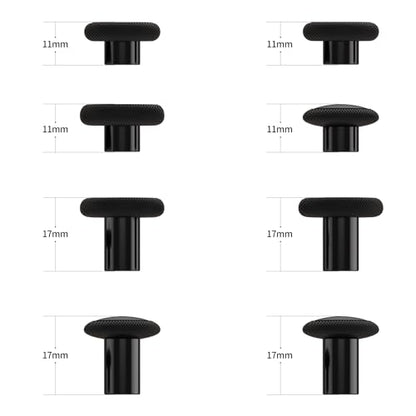 HEXGAMING 8-Pack Replacement Thumbsticks Caps, Stardust Mocha | 2 Height, Domed & Concave Grips, for Phantom & Ultimate Pro Controllers, Base Part NOT Included - color: Stardust Mocha