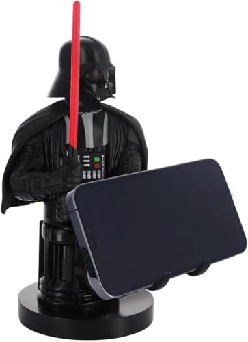 Exquisite Gaming Star Wars Phone Holder & Controller Stand, Darth Vader Cable Guy 8.5 in