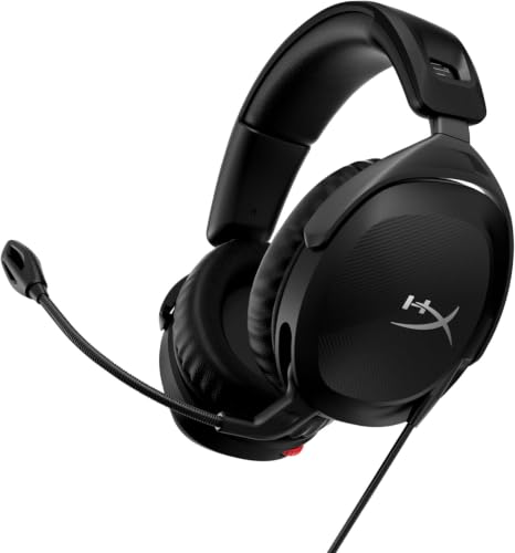 HyperX Cloud Stinger 2 – Gaming Headset, DTS Headphone:X Spatial Audio, Lightweight Over-Ear Headset with mic, Swivel-to-Mute Function, 50mm Drivers, PC Compatible, Black (Pack of 10) - color: Black, size: Wired (Pack of 10), style: Wired