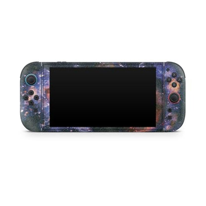 Glossy Glitter Gaming Skin Compatible with Nintendo Switch 2 Console Only - Andromeda - Premium 3M Vinyl Protective Wrap Decal Cover - Easy to Apply | Crafted in The USA by MightySkins - color: Andromeda, size: Switch 2 Console Skin Only, style: Glossy Gl