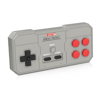 EASEGMER Retro Game Controller, Gamepad Joystick, Compatible with GV300S Game Console - color: Gray