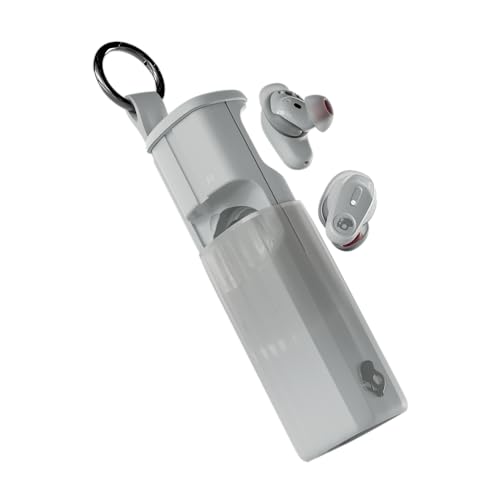 Skullcandy Method 360 ANC Wireless Earbuds with Sound by Bose - Cement | In-Ear Fit, Premium Active Noise Cancellation, 40 Hours Battery, Sweat and Water Resistant, Microphone for iPhone Android - color: Cement