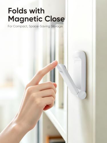 MAMUVIMO Headphone Stand, 2 Pack Headset Stand Foldable＆Sticky, Headphone Holder Hook Mount with Non-Slip Silicone, Adhesive Earphone Desk Hanger Clip Space-Saving for Airpods Max, All Earphones White - color: White, size: 2 Pack