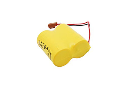Replacement Battery for Cutler Hammer A98L-0001-0902 A98L00010902 A06 Series PLC Controllers A06B-0073-K001 A06B-6073-K001 A06B-6073-K005 A98L-0001-0902 (5000mAh)