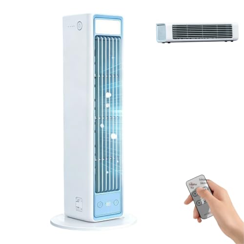 Royalliva Eloria Portable Tower Fan Original with 5 Speeds, 3-in-1 Stand/Desk/Wall-Mount (x1PCS) - color: x1PCS