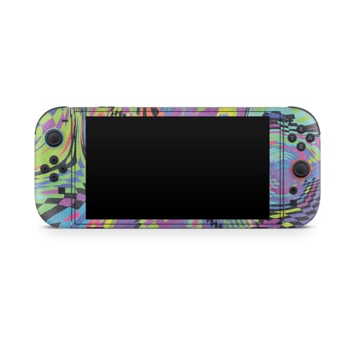 Glossy Glitter Gaming Skin Compatible with Nintendo Switch 2 Console Only - Dancefloor Trip - Premium 3M Vinyl Protective Wrap Decal Cover - Easy to Apply | Crafted in The USA by MightySkins - color: Dancefloor Trip, size: Switch 2 Console Skin Only, styl