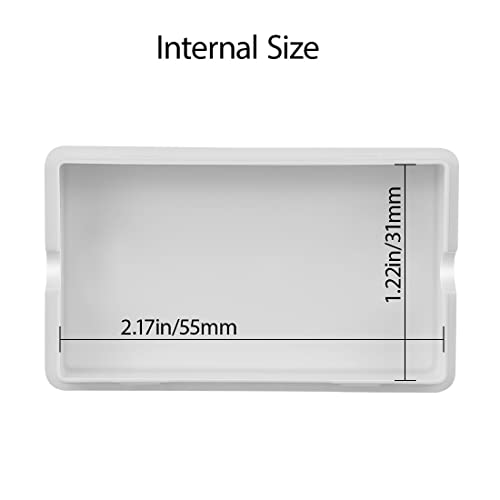 LeMotech Project Box 10 Pieces ABS Plastic Electrical Project Case Small Junction Box for Electronics White 2.36 x 1.42 x 0.67 inch (60 x 36 x 17 mm) - color: 10 pieces, size: 2.36"x 1.42"x 0.67"