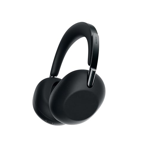 Sony 1000X THE COLLEXION Wireless Noise Cancelling Headphones, Black | Luxury Comfort with Curated Materials, HD NC Processor QN3, 12 Microphones, Mastered by Engineers, Up to 24 Hrs of Battery - color: Black
