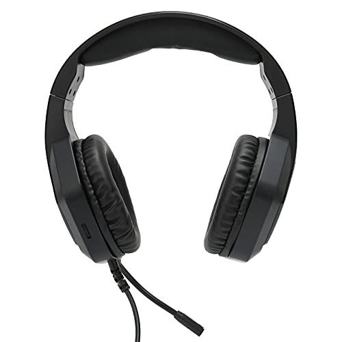Gaming Headphones Noise Canceling RGB Lighting Surround Sound for PC Gaming and Console Users ABS 1 Pair