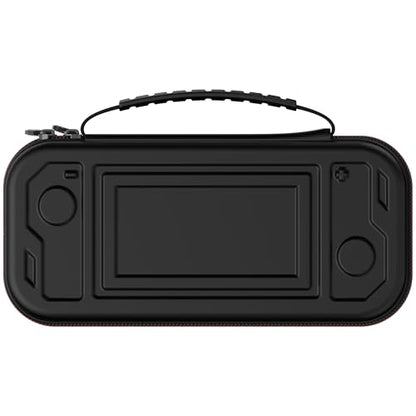 Switch Carrying Case for Nintendo Switch 2 (2025)/Switch/OLED, Switch Travel Carrying Case Hard Shell Protective for Nintendo Switch 2 Accessories, 10 Game Card Slots, Crush-resistant - size: Case only-Black