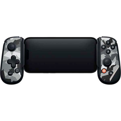 Skinit Decal Gaming Skin Compatible with Backbone One for iPhone Game Controller - Urban Camouflage Black Design - color: Black - CMOCSRX2