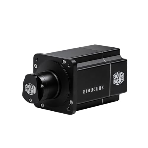 Cooler Master x Simucube 2 Pro Direct Drive Wheelbase – 25Nm High-Torque Force Feedback, Ultra-Precise Direct Drive, Pro Sim Racing Performance, Low Latency, PC Compatible