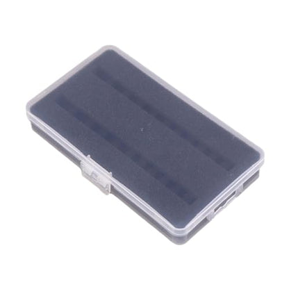 Milageto 1/64 Scale Doll Storage Box with Sponge, Miniature Action Figure Display Case for Collectibles and Comic Con