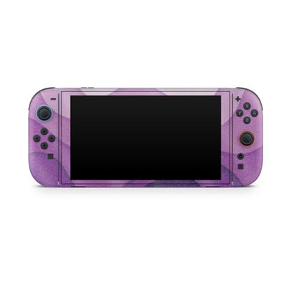 Glossy Glitter Gaming Skin Compatible with Nintendo Switch 2 Console Only - Papercraft Purple - Premium 3M Vinyl Protective Wrap Decal Cover - Easy to Apply | Crafted in The USA by MightySkins - color: Papercraft Purple, size: Switch 2 Console Skin Only,