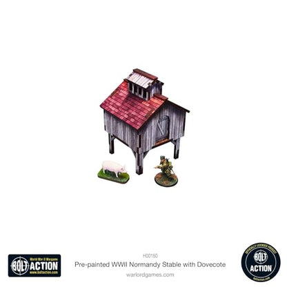 Micro Art Studio Normandy Stable w/Dovecote