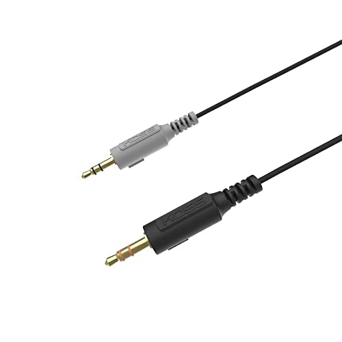 Koss CS100 Dual-Sided On-Ear Communication Headset, Beige, Dual 3.5mm Plugs | Speech Recognition, Lightweight Design, Microphone, B2B, Telehealth, Education, Call Centers - style: Dual Plug (3.5mm)
