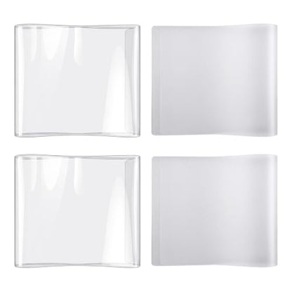 4PCS Mahjong Card Sleeve Set, 2 Clear And 2 Matte Sleeves, Waterproof Mahjong Card Cover, Premium Mahjong Card Protector For 2025-2026 Large Cards, Ideal For Gameplay Protection And Gift Giving