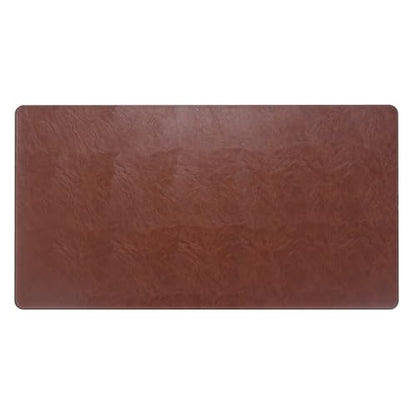 MTG Playmat Vegan Leather TCG Playmat Board Game Card Game Trading Card Game Play Mat Desk Pad Hand Stitched Edges Both Sides Leather Smooth Soft Luxurious and Textured 23.5x13.8in