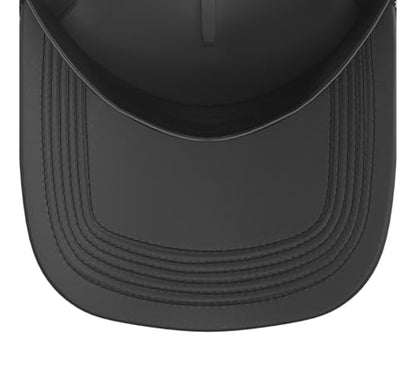 Escape Room Game Lockpicking Puzzle Room Exit Game Trucker Hat with Adjustable Mesh Back - color: Black