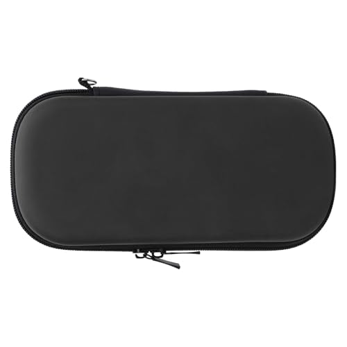 Eminchu 3000 Case, Water PU Hard EVA Carrying Case, Zippered Mesh Pocket with Durable Construction, Ideal for Game Cartridges & Accessories (Black) - color: Black