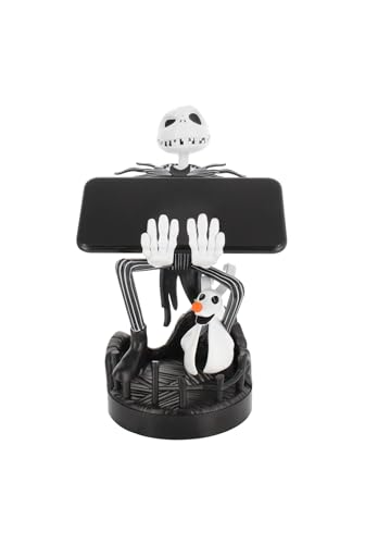 Cableguys The Nightmare Before Christmas Jack Skellington Controller Holder & Phone Stand - Gaming Setup Accessories for Desk and Room, Compatible with Xbox, PlayStation & Most Standard Controllers