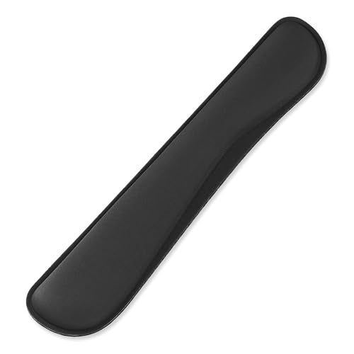 Office Ergonomic Memory Foam Computer Mouse and Keyboard Wrist Rest pad Support Carpal Tunnel, Wrist Rest for Keyboard and Mouse, Wrist Support Set - color: Black, style: Keyboard wrist pad