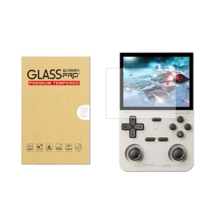 for K36 Game Console Screen Protector Tempered Glass Film for K36 Handheld Game