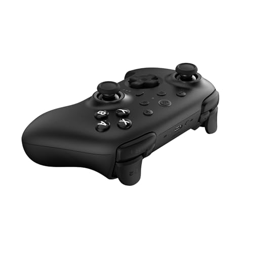 8BitDo Ultimate 2 Bluetooth Controller for Switch/Switch 2 & Windows PC, Switch Pro Controller with TMR Joysticks, Switchable Hall Effect/Tactile Triggers, Vibration and Motion Control - Black - color: Black, style: Ultimate 2 Bluetooth