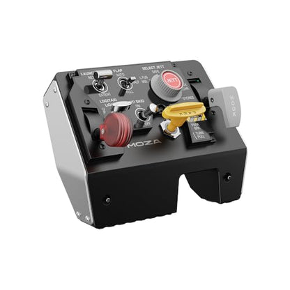 MOZA MTLP Take-off Landing Panel, realistic aviation control for flight Simulators, compatible with PC, black
