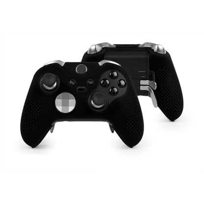 OSTENT Soft Protective Silicone Rubber Skin Case Cover for Xbox One Elite Controller (Black) - color: Black