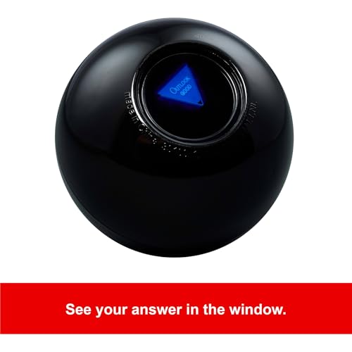 Mattel Games Magic 8 Ball Toys and Games, Original Fortune Teller Ball, Ask a Question and Turn Over For Answer - style: Standard
