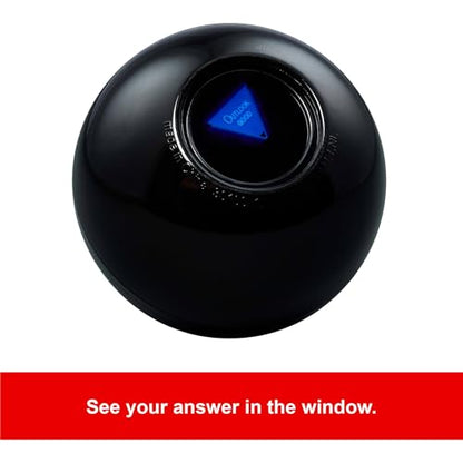 Mattel Games Magic 8 Ball Toys and Games, Original Fortune Teller Ball, Ask a Question and Turn Over For Answer - style: Standard