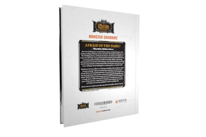 Ghostfire Gaming Grim Hollow: The Monster Grimoire | RPG creature sourcebook for fantasy tabletop roleplaying games, ages 14+