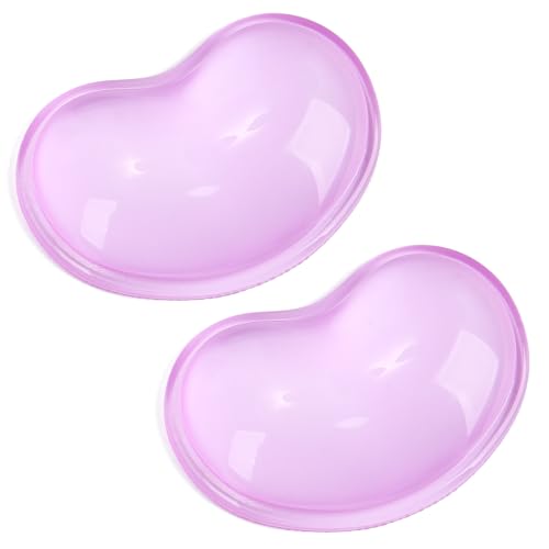 Gel Keyboard & Mouse Wrist Rest Set - Keyboard Wrist Rest Pad & Mouse Support for Office Gaming Pad Computer Laptop Ergonomic Comfortable Pain Relief- Pad Set (Mouse Support Set) - color: Mouse Pad Double - Purple