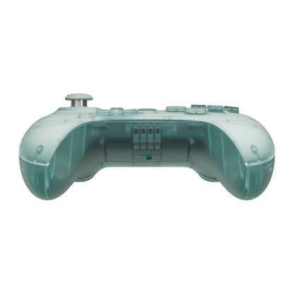 8Bitdo 64 Bluetooth Controller for Analogue 3D, Ghost | Switch/Switch 2, Windows and Android Support, Wired USB, D-Input/S-Input Modes, Hall Effect Joystick, Vibration - color: Ghost
