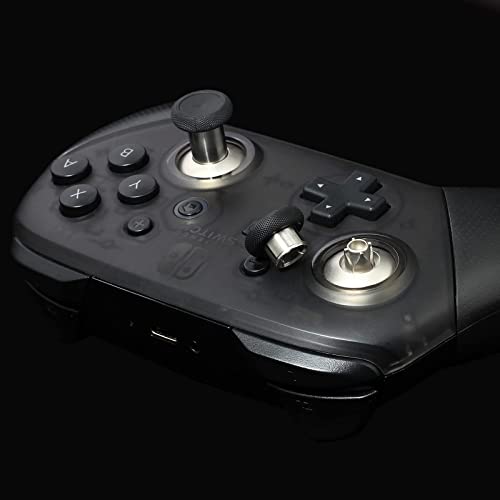 Controller Metal Thumbsticks Replacement for Nintendo Switch Pro Controller 8 in 1 Swap Magnetic Analog Thumb Sticks Set Joystick Parts Repair Accessories Kit