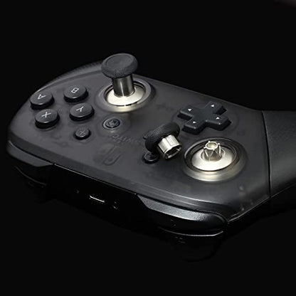Controller Metal Thumbsticks Replacement for Nintendo Switch Pro Controller 8 in 1 Swap Magnetic Analog Thumb Sticks Set Joystick Parts Repair Accessories Kit