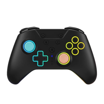 Armor 3 - NuRival Wireless Pro Controller for Nintendo Switch 2 / OLED/Switch – Hall Effect Joysticks, Anti-Stick Drift, Pulse Feedback, Gyro Motion Controls, Remappable Buttons