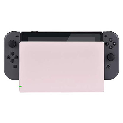 eXtremeRate Cherry Blossoms Pink Custom Faceplate for Nintendo Switch Charging Dock, DIY Replacement Housing Shell for Nintendo Switch Dock - color: Cherry Blossoms Pink