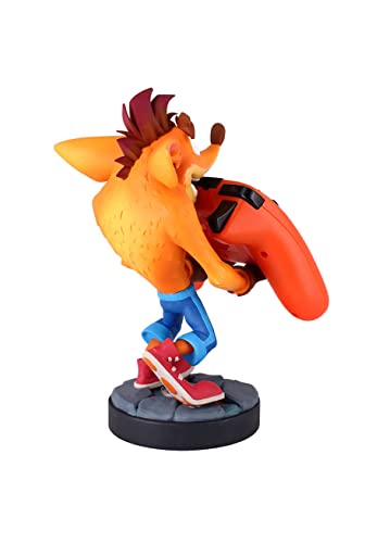 Exquisite Gaming Crash Bandicoot Cable Guys Controller Holder & Phone Stand, Device Organizer