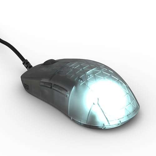 ENDGAME GEAR OP1 RGB Gaming Mouse - Precision Sensor, Kailh GX Switches, White Frost, RGB Lighting, Dark Frost | Lightweight RGB gaming mouse, optical sensor, Kailh GX switches, claw grip for FPS PC gaming - color: Dark Frost, style: OP1 RGB