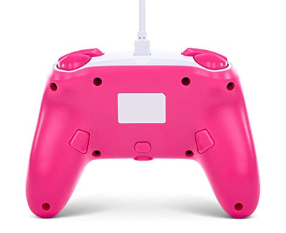PowerA Enhanced Wired Controller for Nintendo Switch - Kirby, Gamepad, game controller, wired controller, officially licensed - color: Kirby