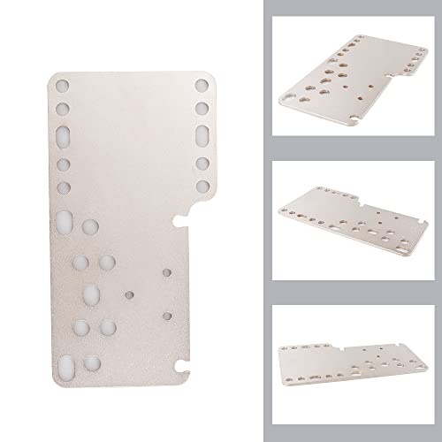 RASTP PC USB Handbrake Plate For SIM Racing Games Logitech G27 G25 G29 T500 T300(ONLY Plate),Sliver - color: Style A-Sliver