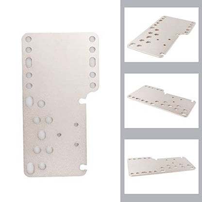 RASTP PC USB Handbrake Plate For SIM Racing Games Logitech G27 G25 G29 T500 T300(ONLY Plate),Sliver - color: Style A-Sliver