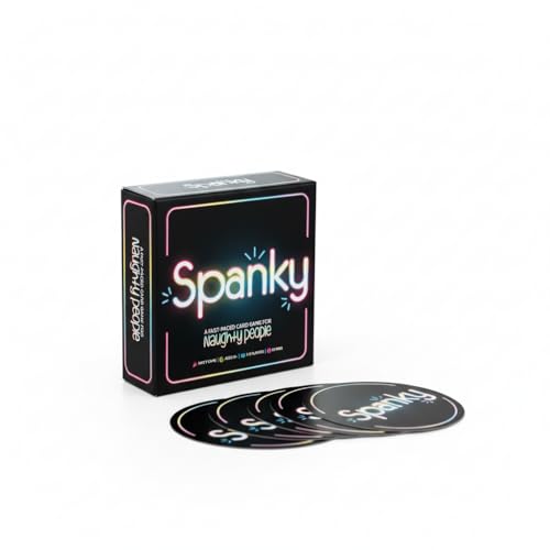 Spanky - Fast Party Card Game for Adults | Naughty, Funny & Quick to Learn | 2–8 Players, Perfect for Pregames, Bachelor/Bachelorette & Game Night
